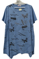 Футболки женские БАТАЛ оптом 17380465 8902-174