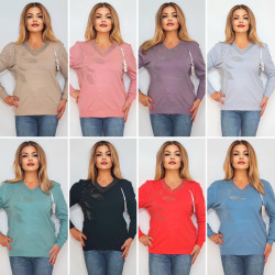 Светри жіночі НАПІВБАТАЛ оптом SVET LANA 