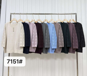 Свитера женские БАТАЛ оптом 50376419 7151-74