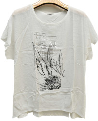 Футболки женские БАТАЛ оптом 04596123 9540-73