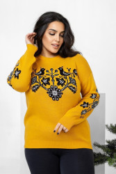 Свитера женские БАТАЛ оптом 85790314 69-9