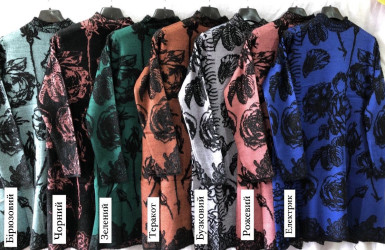 Платья женские БАТАЛ оптом LEVISHA 16357028 26280-3