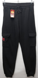 Спортивные штаны мужские на флисе оптом 05861239 CS-L407-10