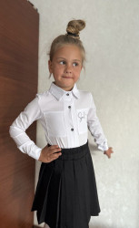 Блузки подростковые оптом Svetlana Bryukina 64095172 215-59