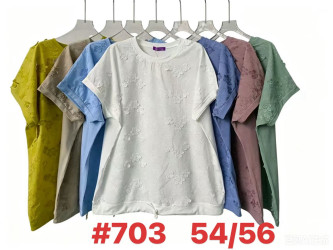 Футболки женские БАТАЛ оптом 35294106 703-8
