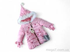 Куртка, Kids-modnik оптом U1-3 св.рожевий