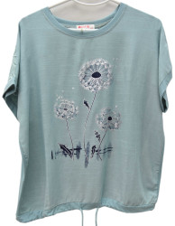 Футболки женские БАТАЛ оптом 08542937 7611-101