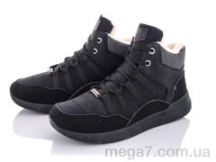 Ботинки, Ok Shoes оптом 1061 black
