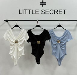 Боди женские (голубой) оптом 20561783 627-81