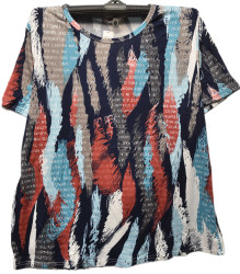 Футболки женские БАТАЛ оптом 25916437 65941-18