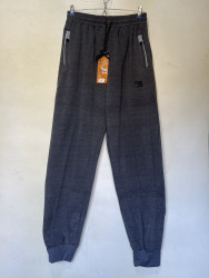 Спортивные штаны мужские на флисе (gray) оптом 92385764 04-14
