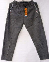 Спортивные штаны мужские на флисе (gray) оптом 52306491 A116-15