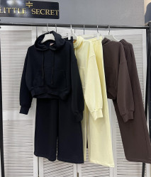 Спортивні костюми жіночі (чорний) оптом