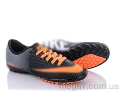 Футбольная обувь, VS оптом NK 001 black-orange