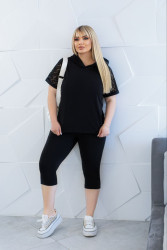 Спортивные костюмы женские БАТАЛ оптом Yanush  08394157 25040-153