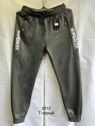 Спортивные штаны мужские (серый) оптом 40568137 2212-17