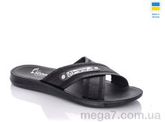 Шлепки, DeMur оптом TRK STL GL new black