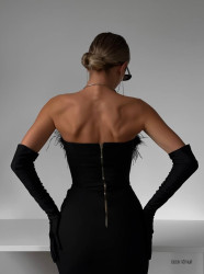 Сукні жіночі (чорний) оптом BACKSTAGE 