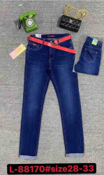 Джинсы женские LZYX JEANS ПОЛУБАТАЛ оптом 81390256 L-88170-30