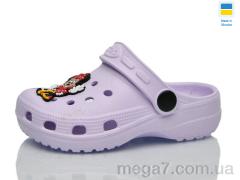 Кроксы, Lot Shoes оптом H3 фіолетовий
