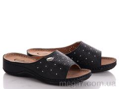 Шлепки, Makers Shoes оптом Lorin-2 black