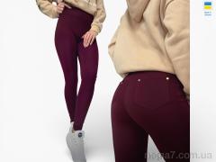 Лосины, Sport style оптом 531 бордо
