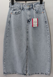 Юбки джинсовые женские MIELE WOMAN оптом 39714560 144-2