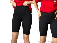 Велосипедки, Sport style оптом 50177 чорний