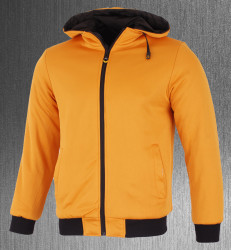 Куртки двосторонні чоловічі HXS (black-yellow) оптом