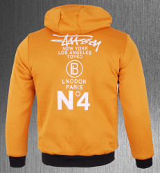 Куртки двосторонні чоловічі HXS (black-yellow) оптом