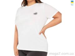 Футболка, Sport style оптом 9-1PU білий