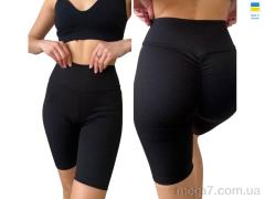Велосипедки, Sport style оптом 5285 чорний
