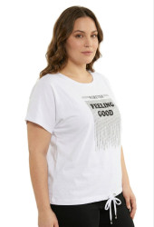 Футболки жіночі НАПІВБАТАЛ оптом