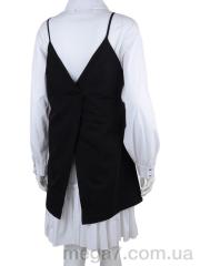 Платье, Gelsomino оптом Louisa / Gelsomino 21-25011 black-white