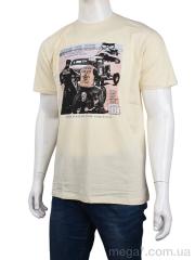 Футболка, Мир оптом 3707-100-4 beige