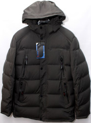 Куртки зимние мужские БАТАЛ (khaki) оптом 06314789 А2-11