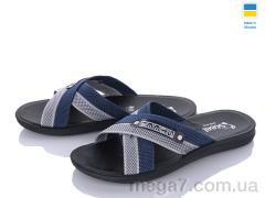 Шлепки, DeMur оптом TRK 007 grey-blue new