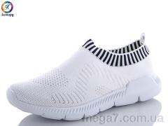 Кроссовки, Леопард оптом 085-1AB white