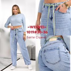 Джинсы женские БАТАЛ оптом 95367014 1019-140