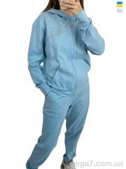 Спортивный костюм, Kram оптом --- 00255 блакитний