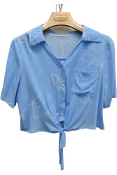 Рубашки женские БАТАЛ оптом 73189042 7820-147