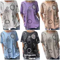 Футболки женские БАТАЛ оптом 20735491 26014-87