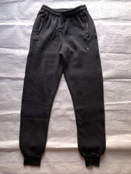 Спортивные штаны мужские с начесом (gray) оптом 07269158 01-4