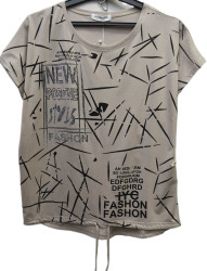 Футболки женские БАТАЛ оптом 64853720 1703-19