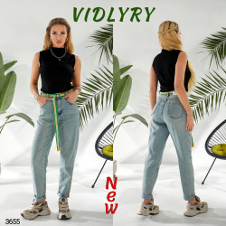 Джинси МОМИ НАПІВБАТАЛ жіночі оптом