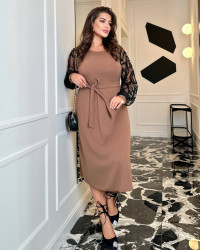 Сукні жіночі ПОЛУБАТАЛ оптом Madame Couturiere  