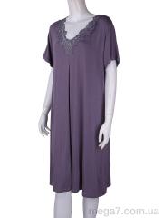 Ночная рубашка, Textile оптом Textile  13381B violet