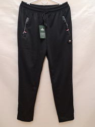 Спортивные штаны мужские (черный) оптом 47083169 1009-4