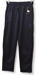 Спортивные штаны мужские BLACK CYCLONE БАТАЛ (темно-синий) оптом Китай 87431209 WK-6020-30