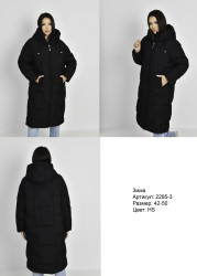 Куртки зимние женские KSA (черный) оптом 24063157 2295-3-HS-35
